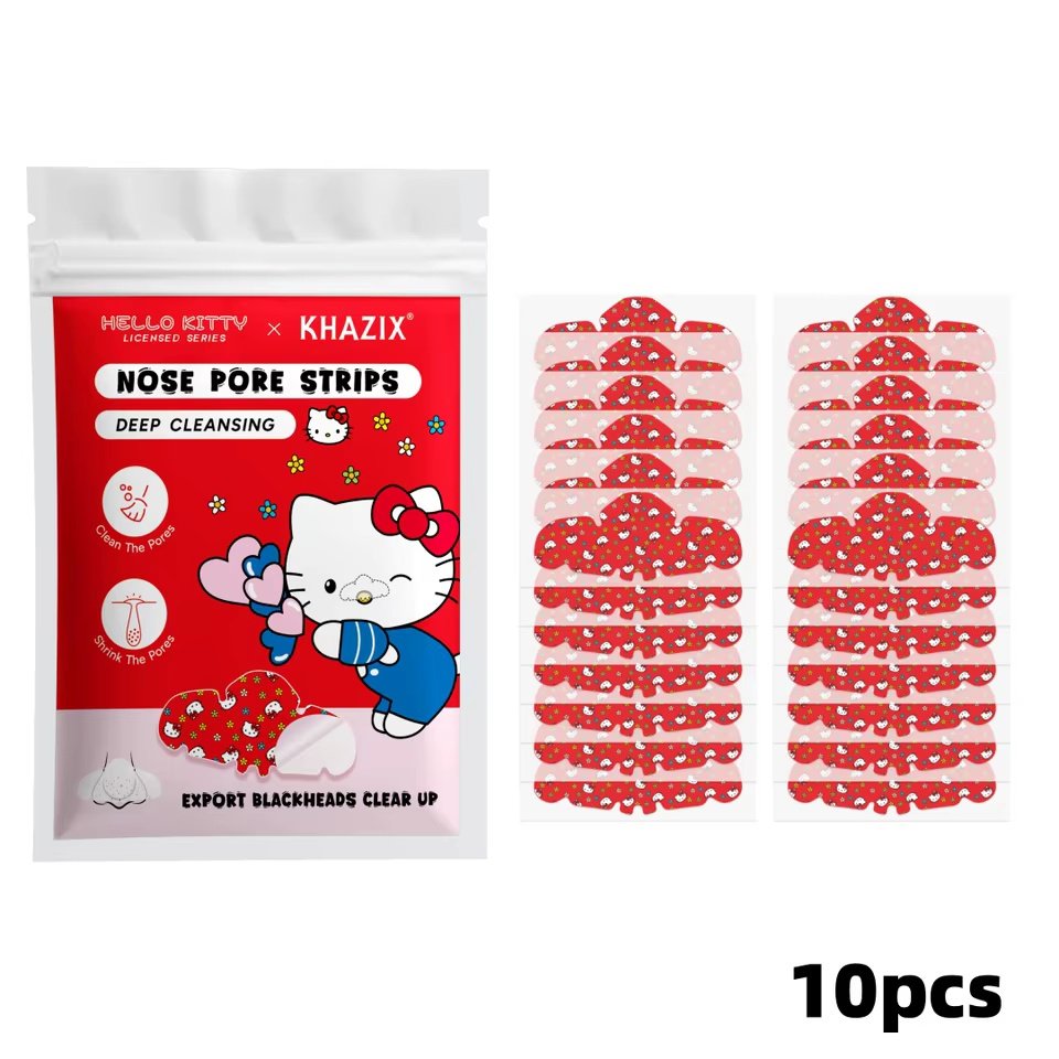 10-Piece Cute Cartoon Nose Pore Strip Set