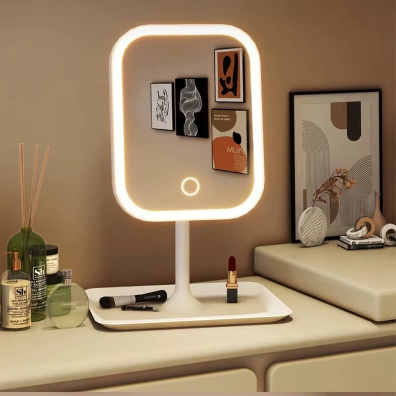Rechargeable LED Vanity Mirror with 3 Light Settings