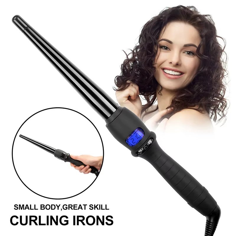 Professional Ceramic Tapered Curling Wand