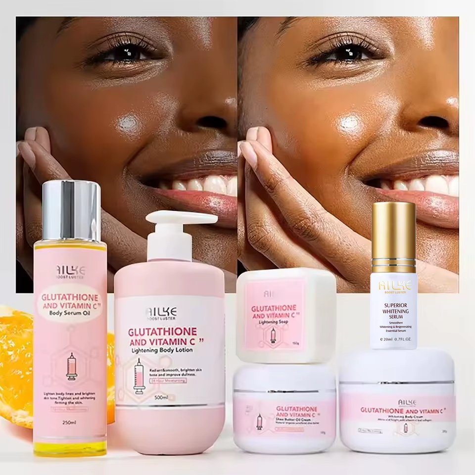 Glutathione and Vitamin C Brightening Skincare Set